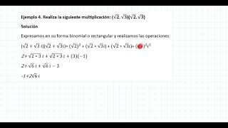 Multiplicación de números complejos 3 [upl. by Solnit112]