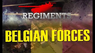 BELGIAN FORCES  Regiments Skirmish Gameplay 1 Medium AI Runway [upl. by Irma]