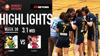 【ハイライト】北國銀行vsオムロン│JHL第30週│202331 [upl. by Gannon]