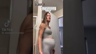 pregnant babybelly pregnancy funny bigbelly pregnantbelly weekspregnant belly pregnantwoman [upl. by Zinck]