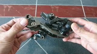 rear derailleur shimano deore m610 m615 10 speed rd [upl. by Yerrok]