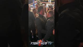 HEATED Shakur amp Lomachenko CONFRONTATION at Ringside [upl. by May]