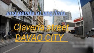 DAVAO CITY PHILIPPINES  CLAVERIA STREET MALINIS AT MAGANDA [upl. by Kronfeld]