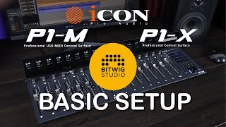 P1M DAW Controller amp P1X DAW Control Expander Basic Setup with Bitwig [upl. by Nolan]