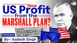 Marshall Plan  US Hegemony  Post World War History  World History  General Studies  UPSC [upl. by Iegres]