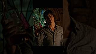 Damon returns from The Dead prison world tvd thevampirediaries [upl. by Eelrahs]