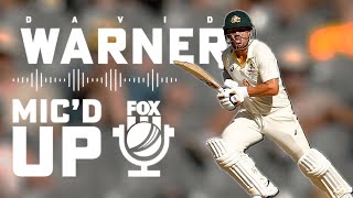 David Warner is Micd up for his 100th Test in a Boxing Day special I Fox Cricket [upl. by Saitam92]