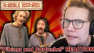 HORRIBLE HISTORIES songs are OUTRAGEOUS  quotAge of Stonequot and quotVikings and Garfunkelquot REACTION [upl. by Prady]