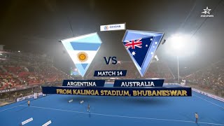 Men’s FIH Hockey World Cup 2023  Argentina vs Australia  Highlights [upl. by Danya719]