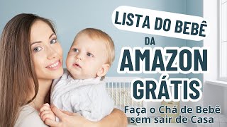 Como Funciona Lista do BEBÊ AMAZON  Como criar lista de Bebê na Amazon PASSO A PASSO [upl. by Yrocej]