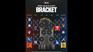 My MLB Postseason Bracket Predictions [upl. by Joice915]