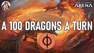 Making 100 Dragons Per Turn  MTG [upl. by Anilef854]