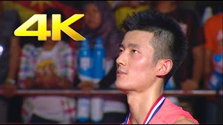 4K50FPS  MS  Lee Chong Wei vs Chen Long  2015 World Championships Final  Highlights [upl. by Esinereb]