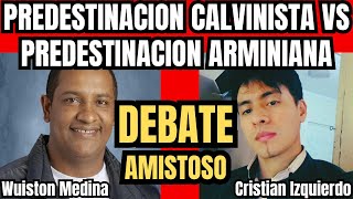 DEBATE AMISTOSO PREDESTINACION CALVINISTA VS PREDESTINACION ARMINIANA CON Biblia1 [upl. by Libbie]