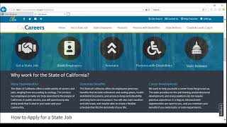 Lets Talk Jobs with the State of California [upl. by Frangos]