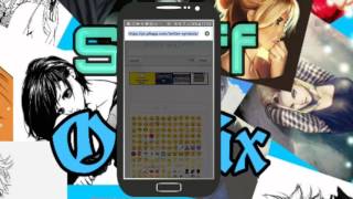 Como fazer letra azul OtanixAnime AminoAmino Apps [upl. by Hgiel]