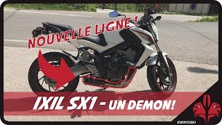 IXIL SX1 CB650F  CEST PLUS UNE MOTO CEST UN DÉMON   Part 2 [upl. by Thrasher]