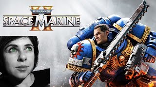 Lets Reactto Warhammer 40000 Space Marine 2 Trailers Rylanors Last Stand and more [upl. by Hgieloj]