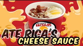 Famous Ate Ricas Bacsilog Cheese Sauce Hack RECIPE [upl. by Neyuq]