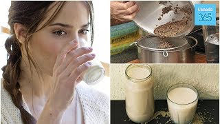 Canary Seed Milk What It Is and How to Make It  Canada 365 [upl. by Aydiv]