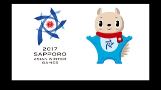 Ceremony Opening of 2017 Asian Winter Games in Sapporo Sound and Full [upl. by Aicenra834]