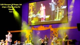 Udit Narayan Live in Concert Netherland  Dan Haag  Singing Nepali Song [upl. by Ahlgren]