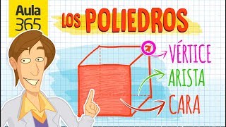 ¿Qué son los poliedros  Videos Educativos Aula365 [upl. by Yraillih7]