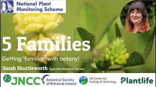 Becoming familiar with botany  exploring five plant families Webinar Recording [upl. by Kuhn]