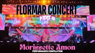 Morissette Amon at Flormar Concert 2023  Performance Compilations PART 4  10312023 [upl. by Tj]