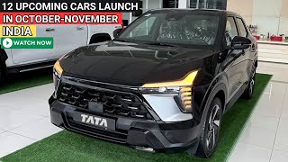 12 UPCOMING CARS LAUNCH IN OCTOBERNOVEMBER 2024 INDIA  PRICE LAUNCH DATE REVIEW  NEW CARS INDIA [upl. by Ramaj]