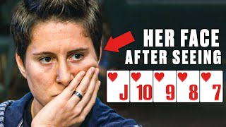 Surprising Opponents With A STRAIGHT FLUSH 😎 ♠️ PokerStars [upl. by Adnowat]