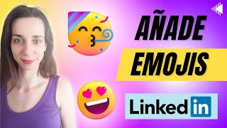 EMOTICONES para LINKEDIN  Andrea Cerdán [upl. by Atalanta338]