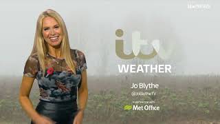 Jo Blythe ITV Weather 6th Novermber 2024 [upl. by Olotrab]