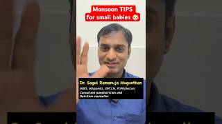 Monsoon health tips for small babies 👶🏻 tamilhealthtips drshahulrmukundan [upl. by Ivana]