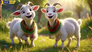 The Tale of the Mischievous Goats and the Wise Mountain Goat  Kids Moral Stories  3D Cartoon [upl. by Cam]