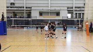 U16 Volleyball  Battle of the Borders Kamloops Ducks Jack vs Northwest Rage Set 2 [upl. by Lihcox]