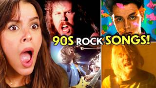 Millennials Try Not To Rock To 90s Rock Songs Green Day Metallica Nirvana  React [upl. by Neelya540]