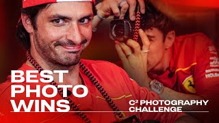 C² Challenge  Photography with Charles Leclerc and Carlos Sainz [upl. by Windy]