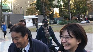 名古屋市長選挙乱入！さとうさおり、河村たかしと握手の巻、2024年11月23日 [upl. by Eseenaj]