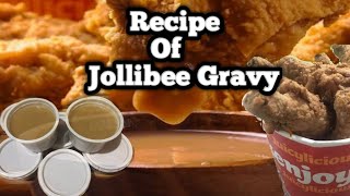 Recipe of Jollibee Gravy [upl. by Junette]