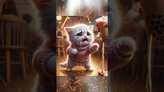 mew mew sad song me cat shortsfeed [upl. by Arabrab]