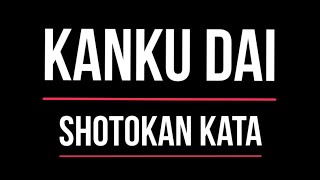 Shotokan Kata  Kankudai [upl. by Kobe]