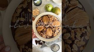 Chocolate Pear Olive Oil Cake recipe chocolatecake [upl. by Mani]