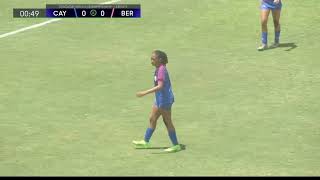 Bermuda Vs Cayman Islands  August 6 2024  Concacaf Girls U15 Championship [upl. by Nibbor]