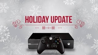 XBOX ONE  ATUALIZAÇÃO GIGANTE HOJE HOLIDAY UPDATE [upl. by Netsua]