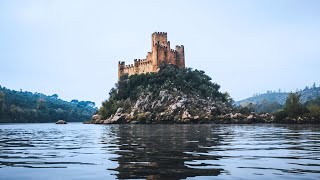 12th century Medieval Castle on an island  Castle of Almourol [upl. by Kimbra]