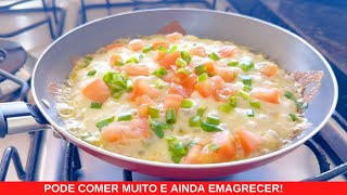 PODE COMER A VONTADE JANTAR QUE EMAGRECE RÁPIDO FÁCIL E DELICIOSO  SEM FARINHA  LOW CARB [upl. by Letsyrhc]