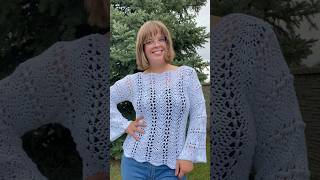 What colors will you choose crochet pattern sweater shrug wrap plussizefashion top lace [upl. by Harry]