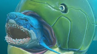 NEW GIANT FISH EATS A MEGALODON  Feed and Grow Fish  Part 98  Pungence [upl. by Tenenbaum]