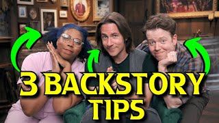 Backstory Masterclass from Game Masters of Exandria Roundtable [upl. by Treacy]